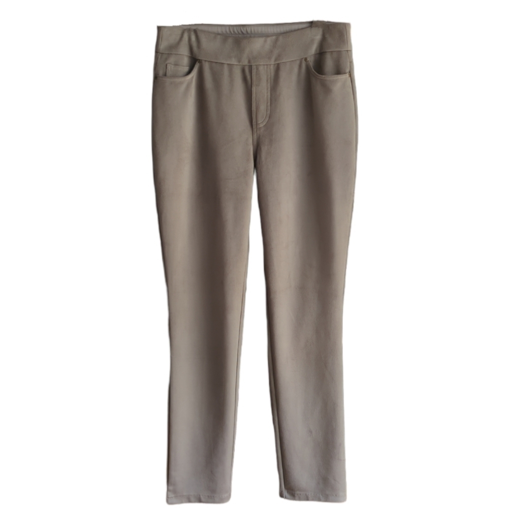 Coldwater Creek Sedona Soft Microfiber Pants Tan Size 10